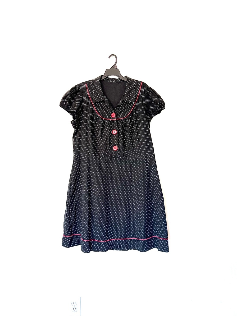 Ruby Rox Rockabilly Retro Polka Dot Dress